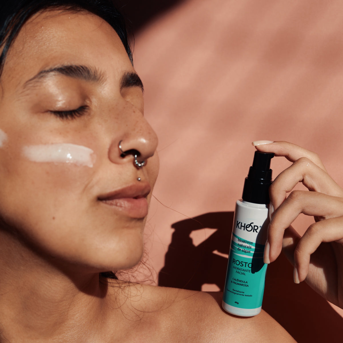 Creme Hidratante Facial Calêndula e Palmarosa - Khor – Ágata Market