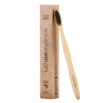 Escova Dental de Bambu Macia - Use Orgânico