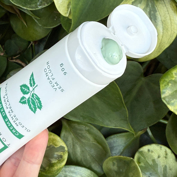Creme Dental Menta Pura e Melaleuca - Eco Tomorrow