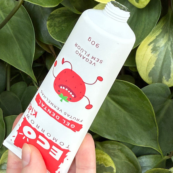 Gel Dental Frutas Vermelhas Kids (Infantil) - Eco Tomorrow