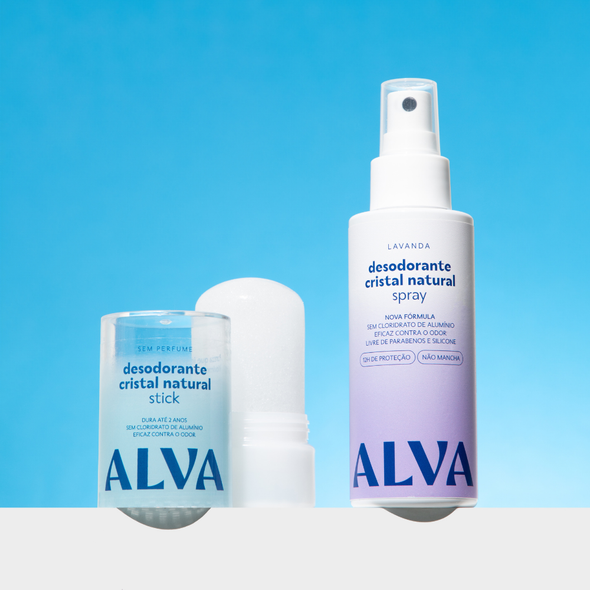 Kit Transição para Desodorante Natural Lavanda - Alva