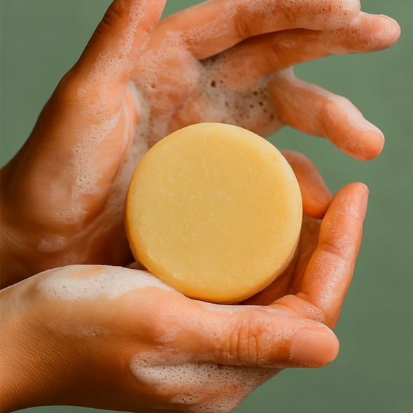 Condicionador em Barra D-Pantenol e Bio Acetum de Maçã (Hidratante) - Terral Natural