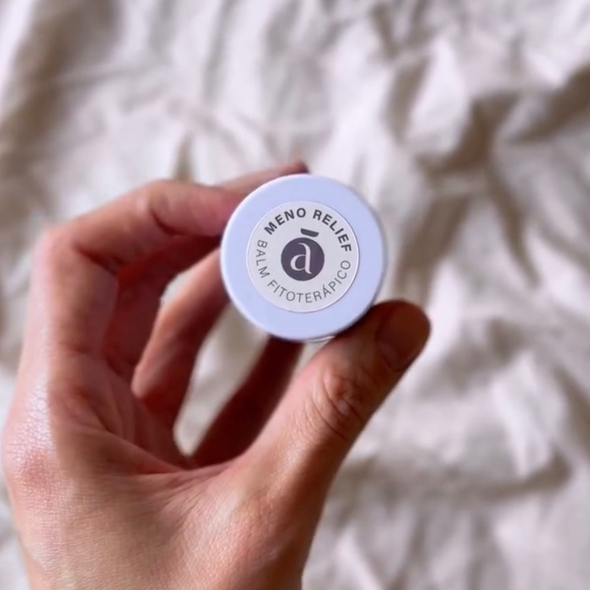 Balm Fitoterápico para sintomas de Menopausa e TPM Menorelief - Auravie