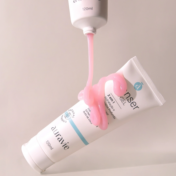 Cleanser Óleo Gel de Limpeza Facial Demaquilante Natural - Auravie