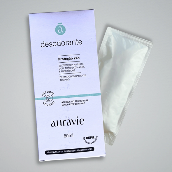 Refil Desodorante Natural e Vegano Spray Aura Bioma - Auravie