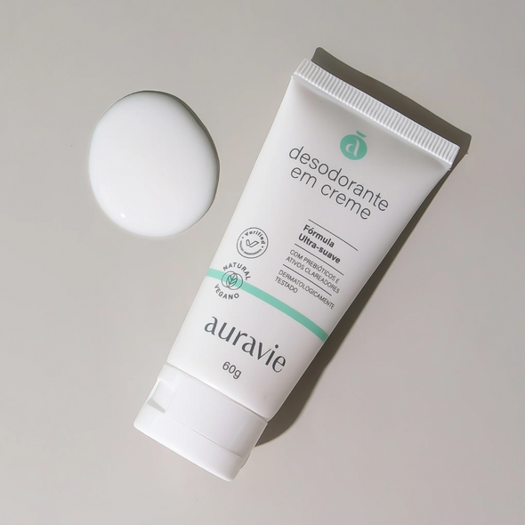 Desodorante Natural Vegano em Creme Aura Bioma - Auravie