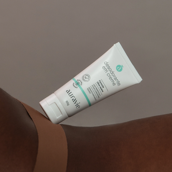 Desodorante Natural Vegano em Creme Aura Bioma - Auravie
