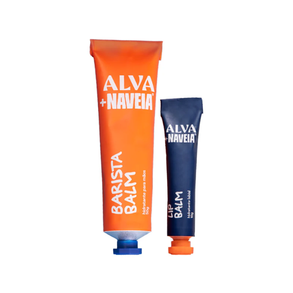Kit Barista Hidratante Labial e Hidratante para Mãos Café e Aveia