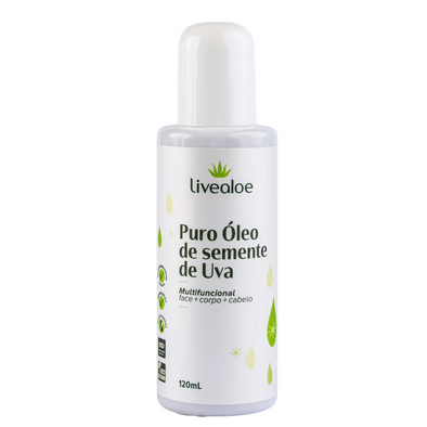 Puro Óleo Semente de Uva - Livealoe