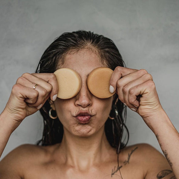 Kit Shampoo e Condicionador em Barra Cabelos Secos e Ressecados - Terral Natural