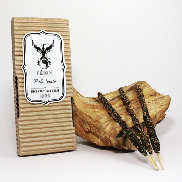 Incenso Natural de Palo Santo - Fênix Incensos