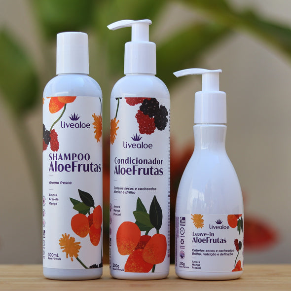 Shampoo Aloe Frutas (Amora, Acerola e Manga) - Livealoe