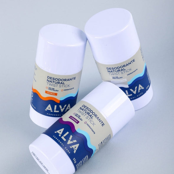 Desodorante Natural Twist Stick Lavanda - Alva