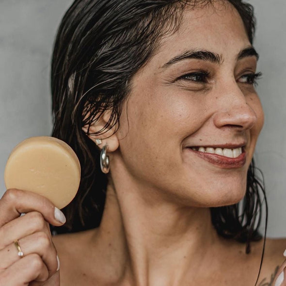 Kit Shampoo e Condicionador em Barra Cabelos Secos e Ressecados - Terral Natural