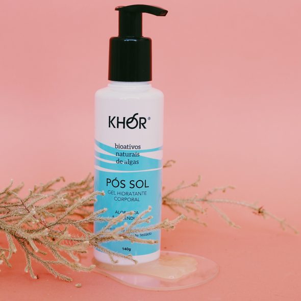 Gel Hidratante Corporal Pós-Sol Aloe Vera e Calêndula - Khor