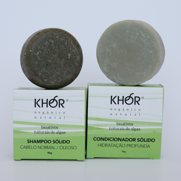 Shampoo Sólido Cabelos Normais a Oleosos - Khor