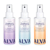 Kit 3 Desodorantes Spray Cristal Natural Lavanda, Sem Perfume e Citrus - Alva