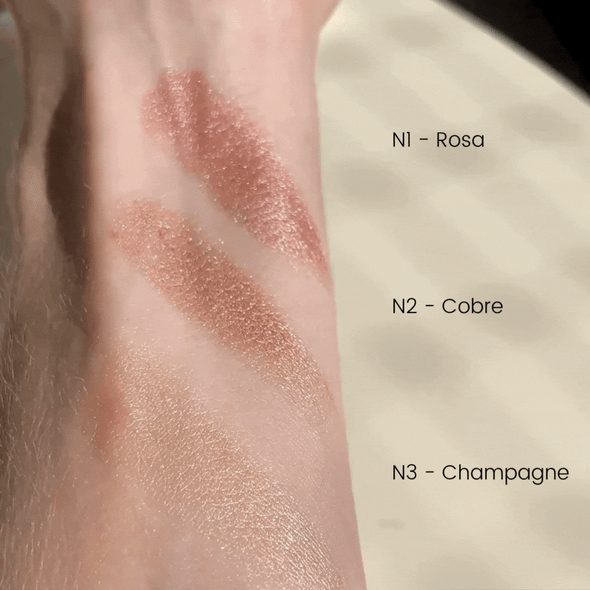 Iluminador Natural Vegano Cremoso N3 Champagne - Almanati