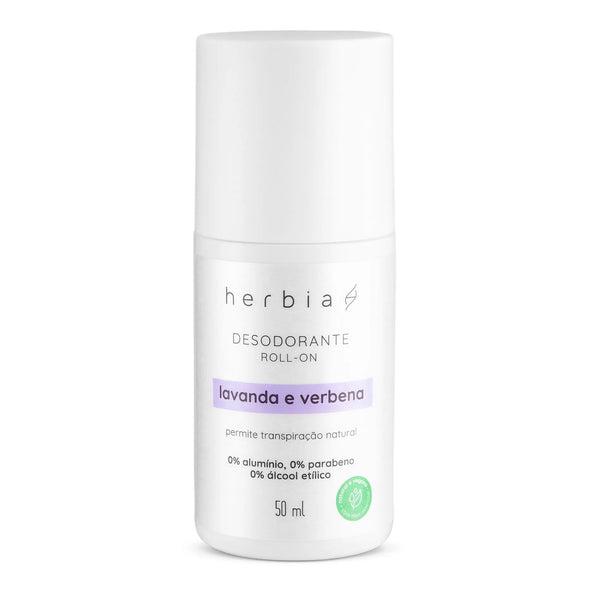 Desodorante Natural Roll-On (Lavanda e Verbena) - Herbia