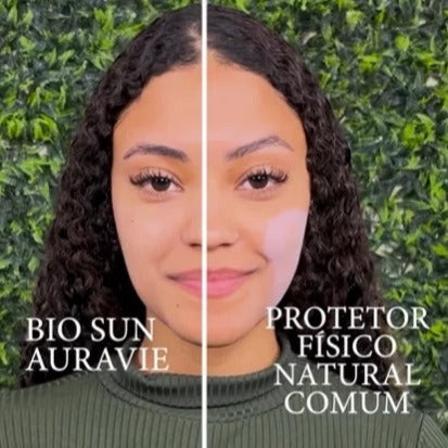 Protetor Solar Facial Físico e Natural FPS 30 com Vitamina D Bio Sun – Auravie