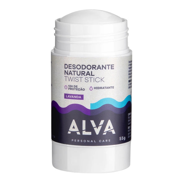 Desodorante Natural Twist Stick Lavanda - Alva