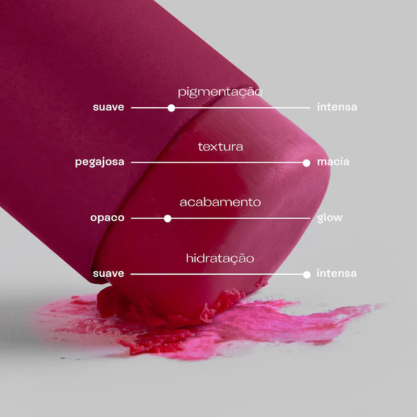 Hidratante Labial Com Cor Amora - B.O.B