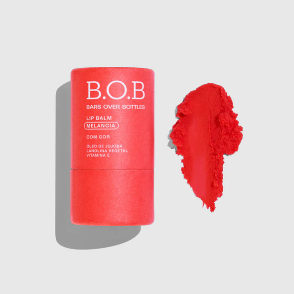 Hidratante Labial Com Cor Melancia - B.O.B
