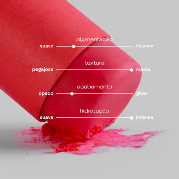 Hidratante Labial Com Cor Melancia - B.O.B