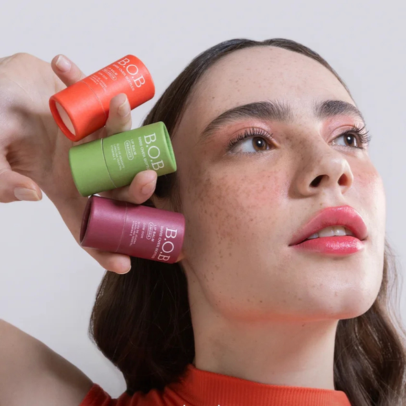 Hidratante Labial Com Cor Amora - B.O.B