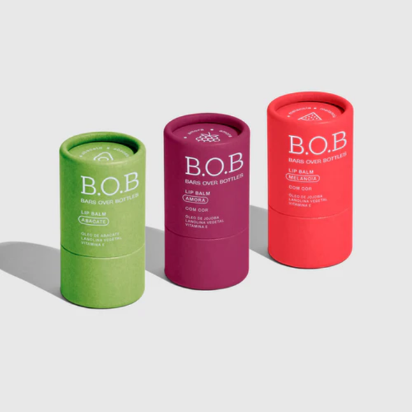 Trio Hidratantes Labiais - B.O.B