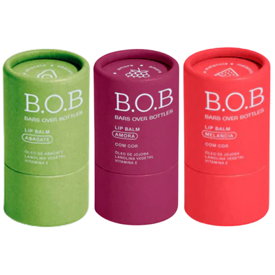 Trio Hidratantes Labiais - B.O.B