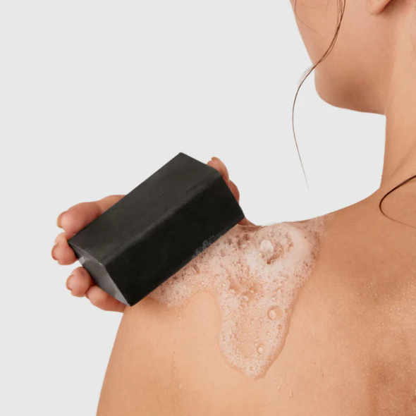 Sabonete Corporal em Barra Black Clay (Argila Preta) - B.O.B