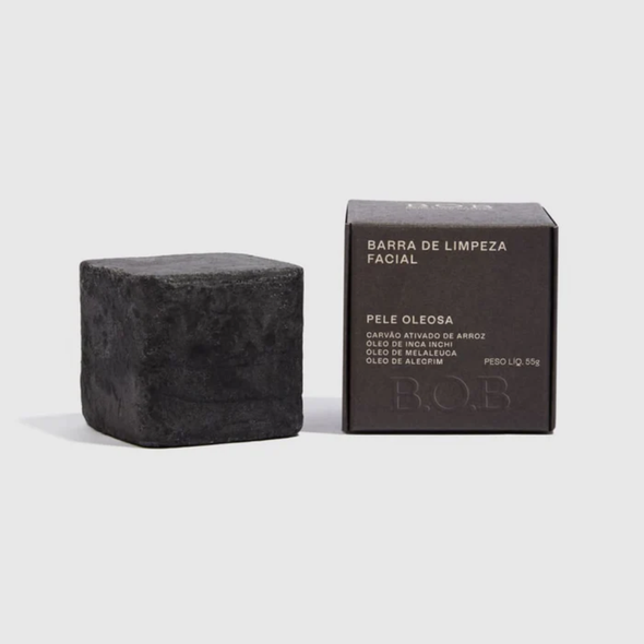 Barra de Limpeza Facial Natural (Pele Oleosa) - B.O.B