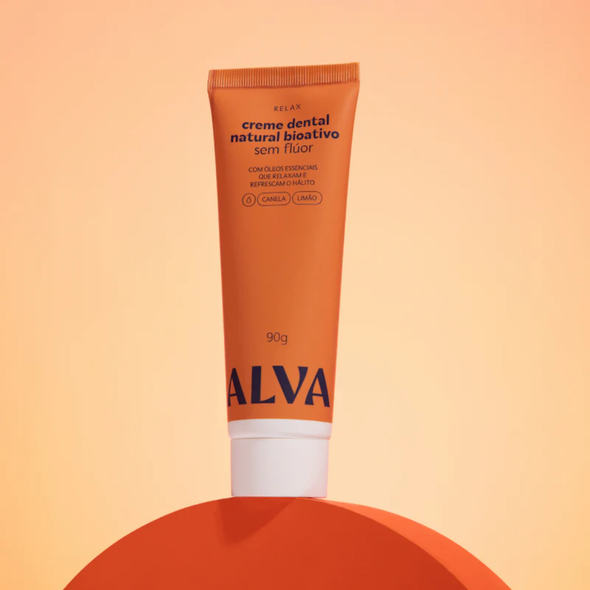 Creme Dental Relax de Limão e Canela - Alva