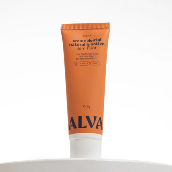 Creme Dental Relax de Limão e Canela - Alva