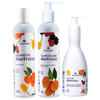 Kit Cabelos Secos ou Cacheados Shampoo, Condicionador e Leave-in Aloe Frutas - Livealoe