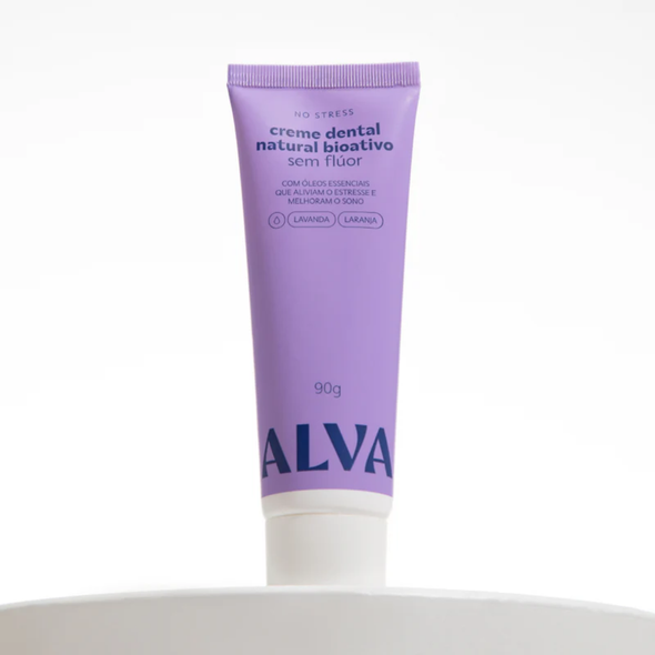 Creme Dental No Stress de Laranja e Lavanda - Alva
