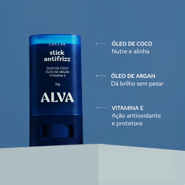 Stick Capilar Natural Antifrizz - Alva