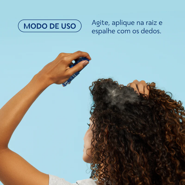Shampoo a Seco em Pó Natural - Alva