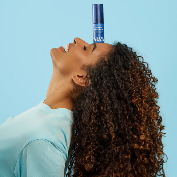 Shampoo a Seco em Pó Natural - Alva