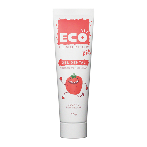Gel Dental Frutas Vermelhas Kids (Infantil) - Eco Tomorrow