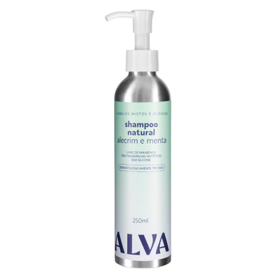 Shampoo Alecrim e Menta (Cabelos Mistos a Oleosos) - Alva