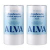 Kit 2 Desodorantes Cristal Natural Stick 120g - Alva