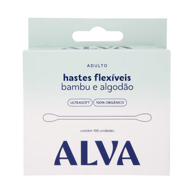 Hastes Flexíveis de Bambu e Algodão - Alva