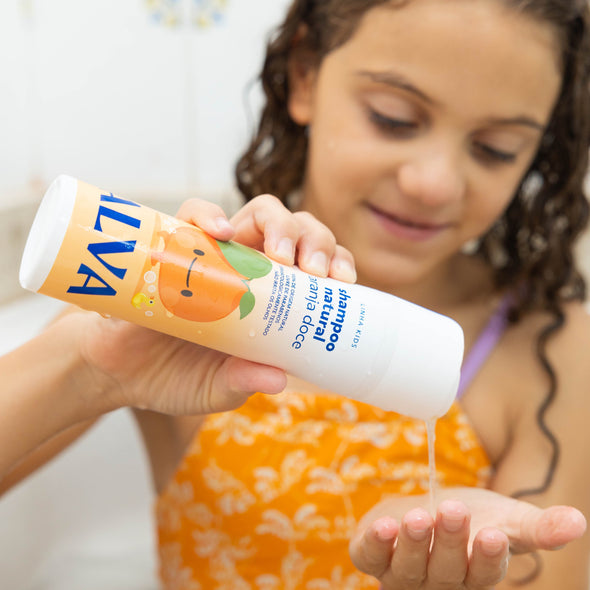 Shampoo Natural Infantil Laranja Doce e Baunilha - Alva