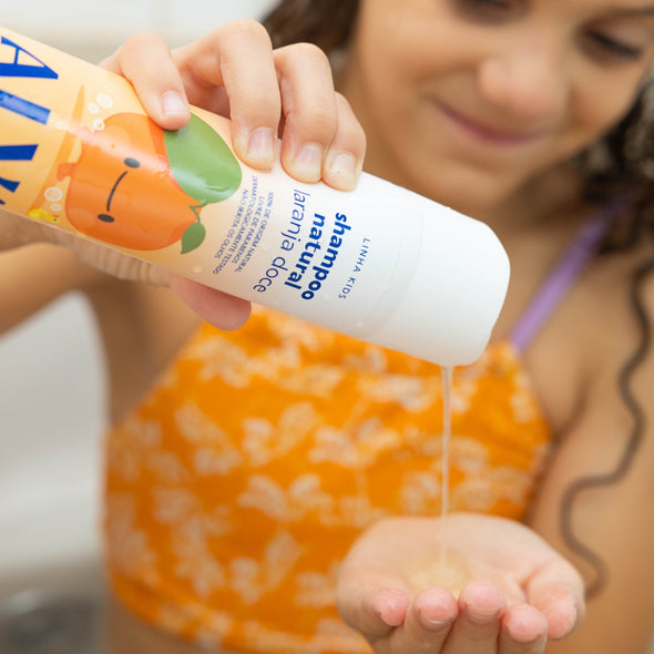 Shampoo Natural Infantil Laranja Doce e Baunilha - Alva