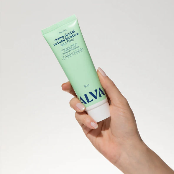 Creme Dental Immune de Menta e Melaleuca - Alva