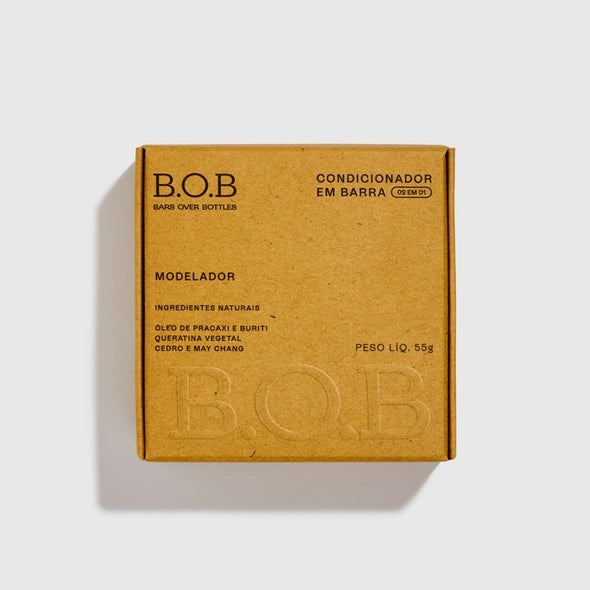 B.O.B. Condicionador Sólido e Shampoo Sólido