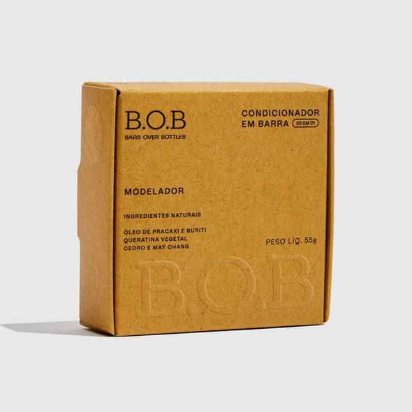 B.O.B. Condicionador Sólido Modelador Vegan Natural