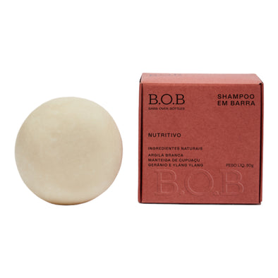 Shampoo Natural em Barra Nutritivo - B.O.B